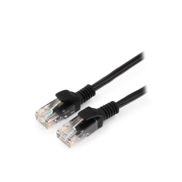 Патч-корд Гарнизон PC-UTP-5e-1.5-BK, Чёрный