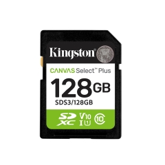 Карта памяти SDXC Kingston, SDS3/128GB, 128GB, UHS Class 10