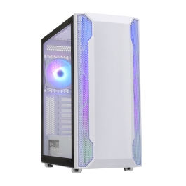 Корпус ATX midi tower APEX 3701 white (закаленное стекло)
