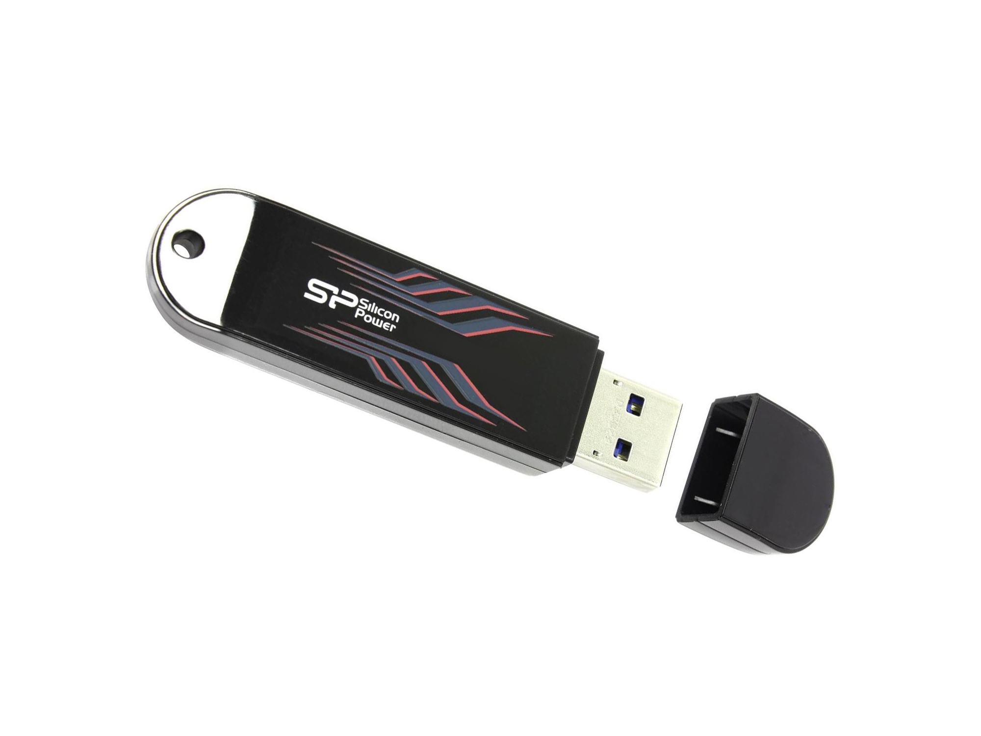 Флешка USB Silicon Power Blaze B10, 64GB, Черный