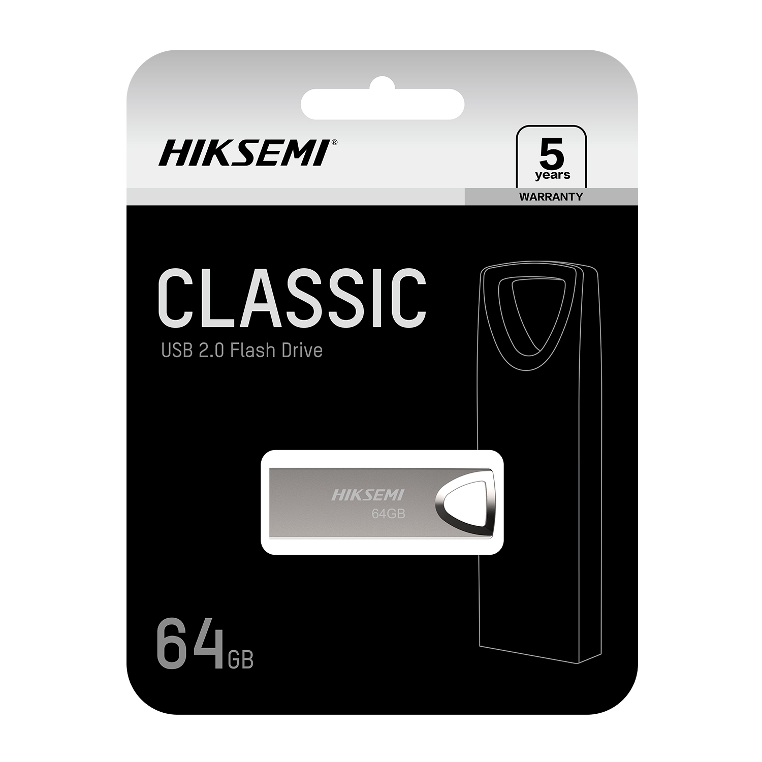 Флешка USB HikSemi, HS-USB-M200 64G, 64GB