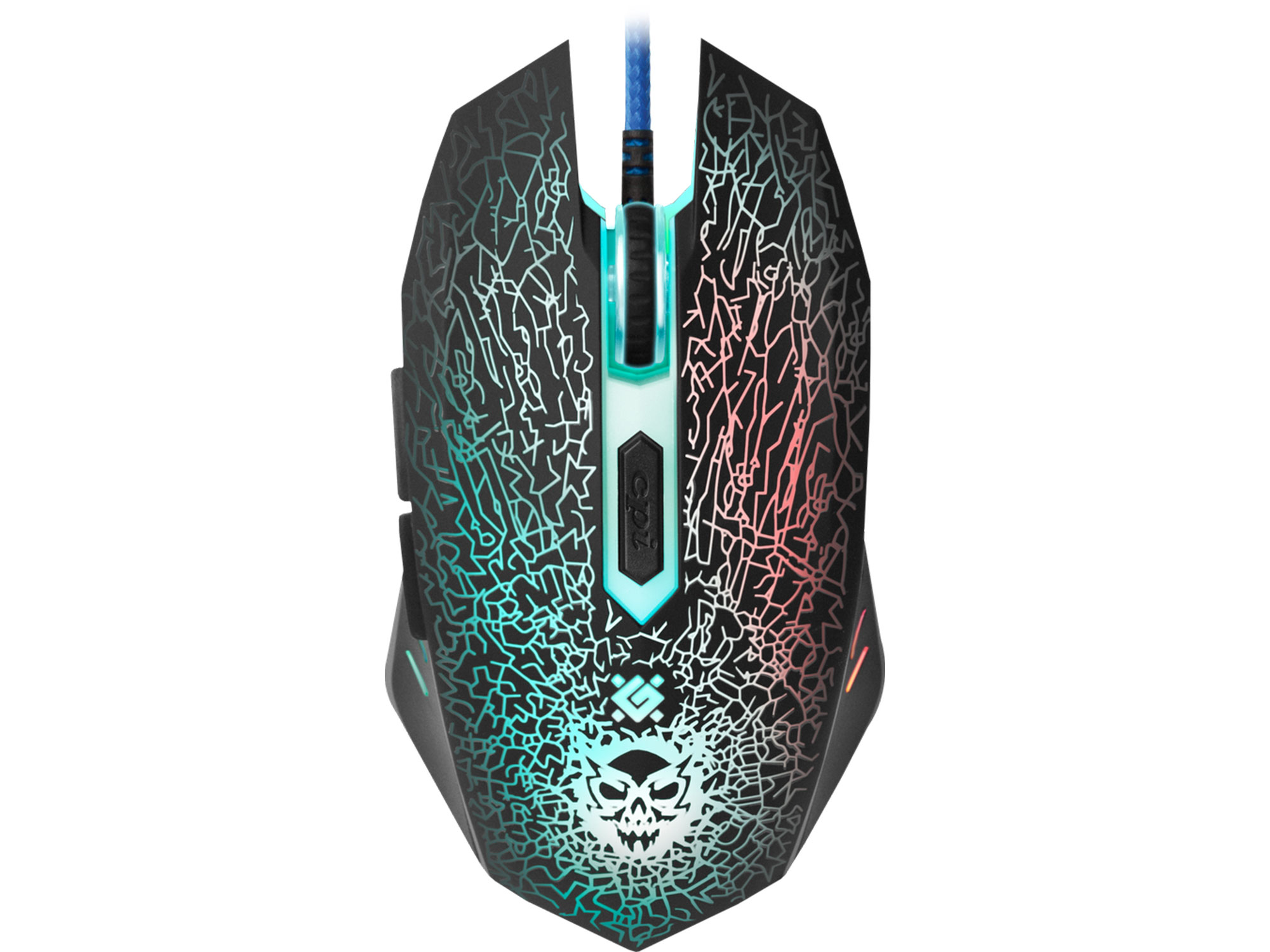 Мышь Defender Shock GM-110L, USB, 52110, + коврик для мышки