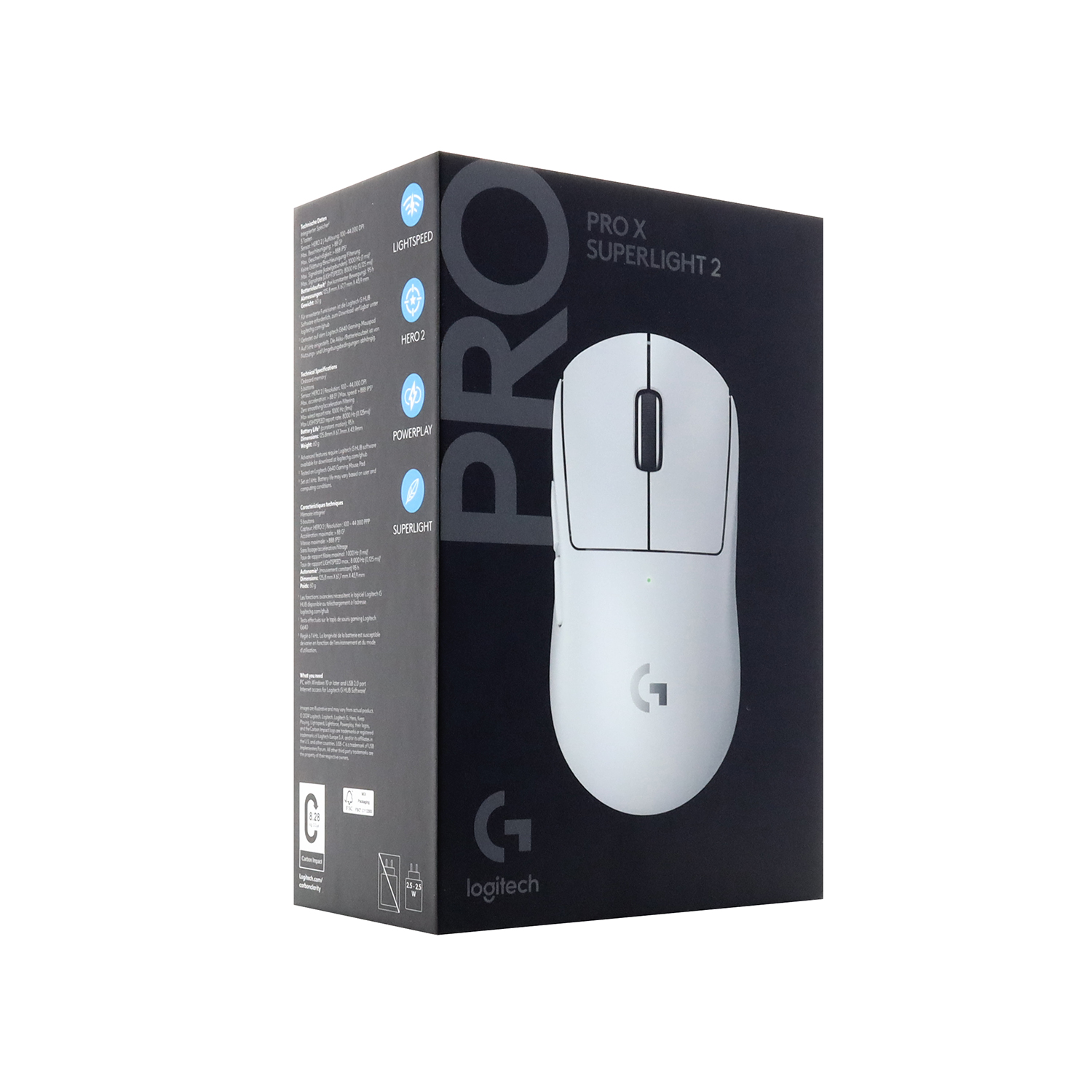 Мышь Logitech G Pro X Superlight 2  , Белый