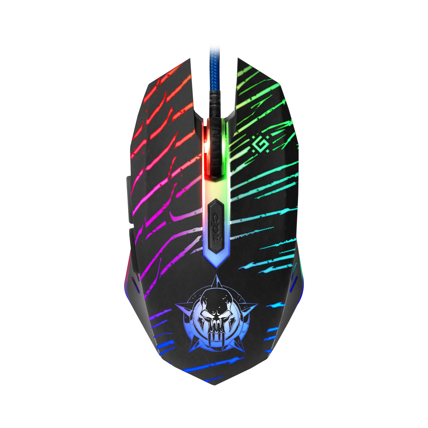 Мышь Defender Dark Agent GM-590L, USB, (52590), Черный