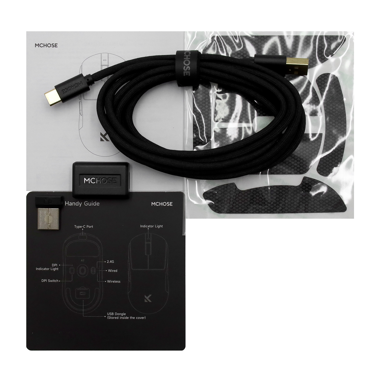 Мышь MCHOSE A7 Pro Black