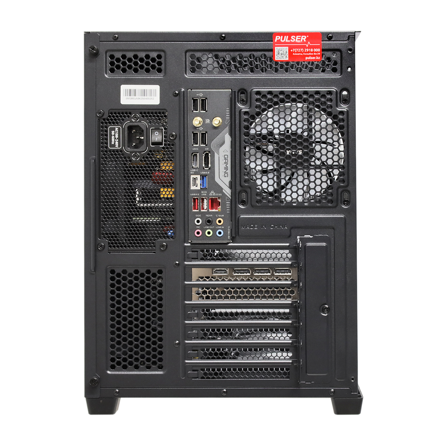 Системный блок Core i7-13700F-2.1GHz/B760/RAM 32GB/SSD 1TB (M.2)/RTX5070-12GB/no DVD/850W/