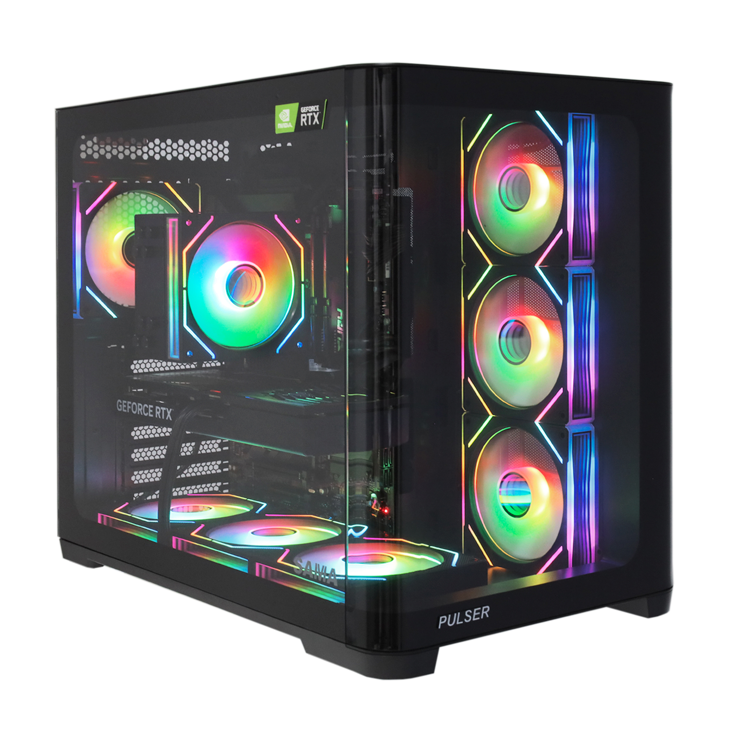 Системный блок Core i7-13700F-2.1GHz/B760/RAM 32GB/SSD 1TB (M.2)/RTX5070-12GB/no DVD/850W/