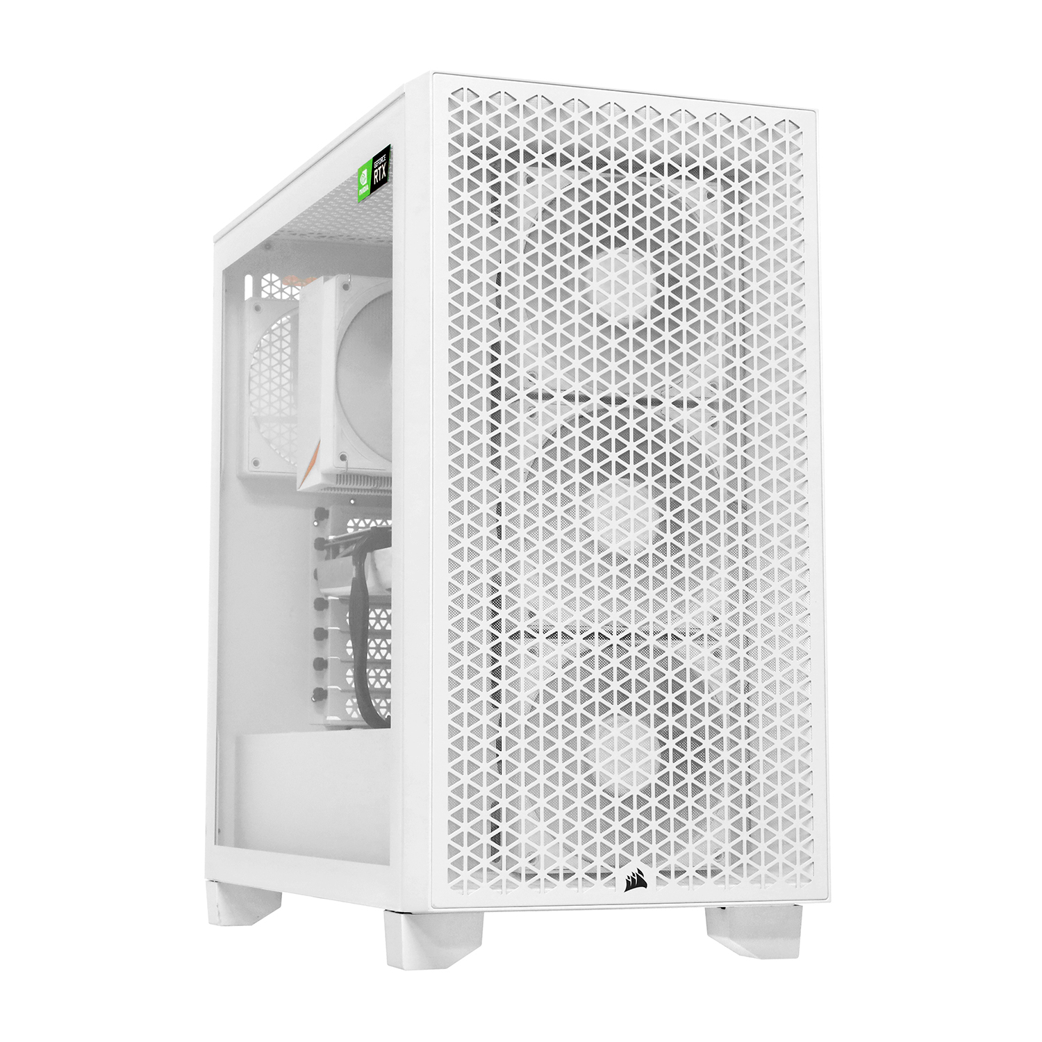 Системный блок Ryzen 7 5700X3D-3.0GHz/B450/RAM 32GB/SSD 1TB (M.2)/RTX5060TI-8GB/no DVD/750W/