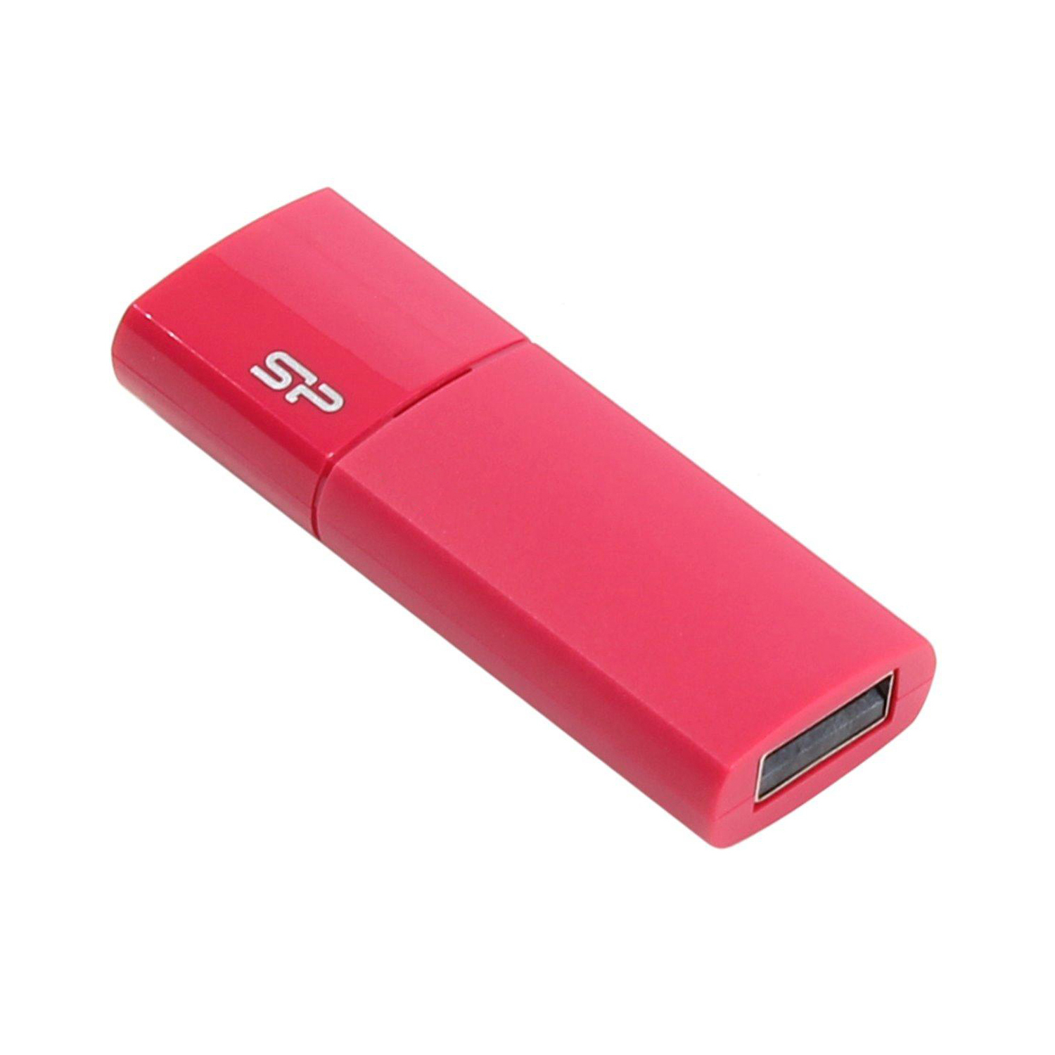 Флешка USB Silicon Power, Ultima U05 SP064GBUF2U05V1H, 64GB, Розовый