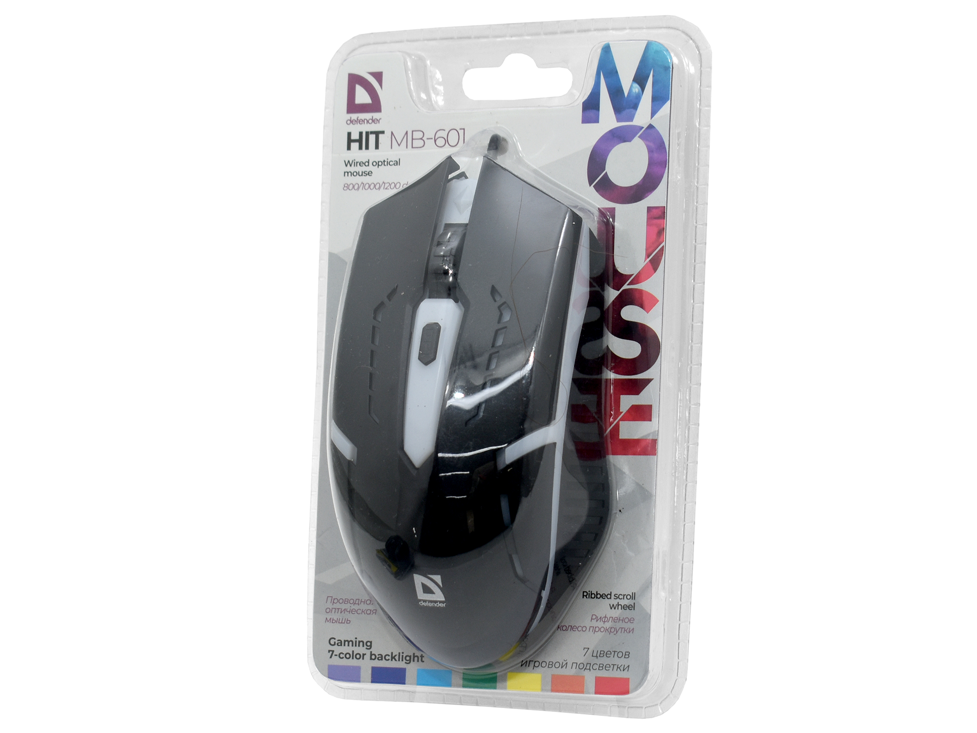 Мышь Defender Hit MB-601 B, USB, (52601)