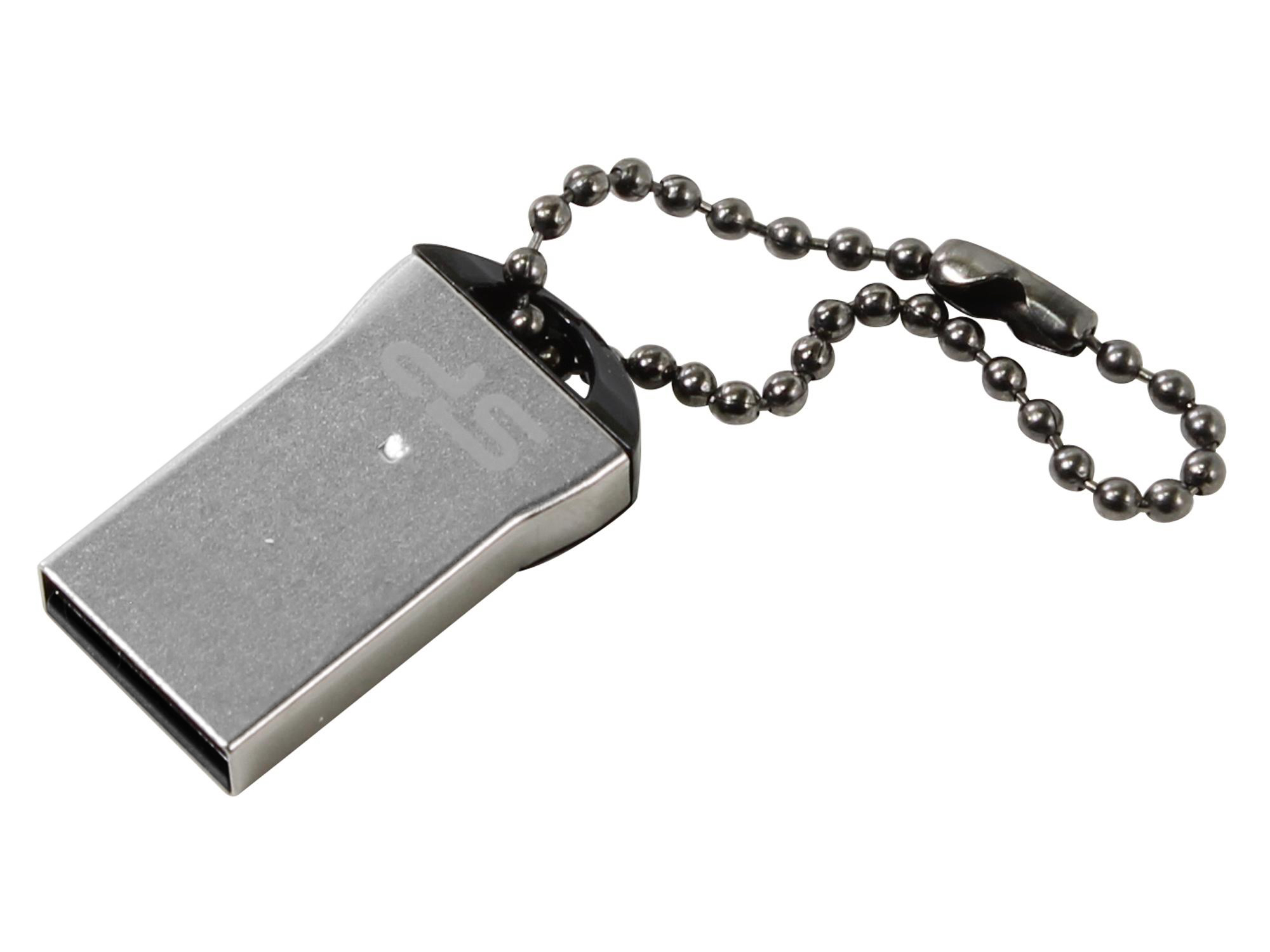 Флешка USB Silicon Power, Touch T01, 64GB, Серый