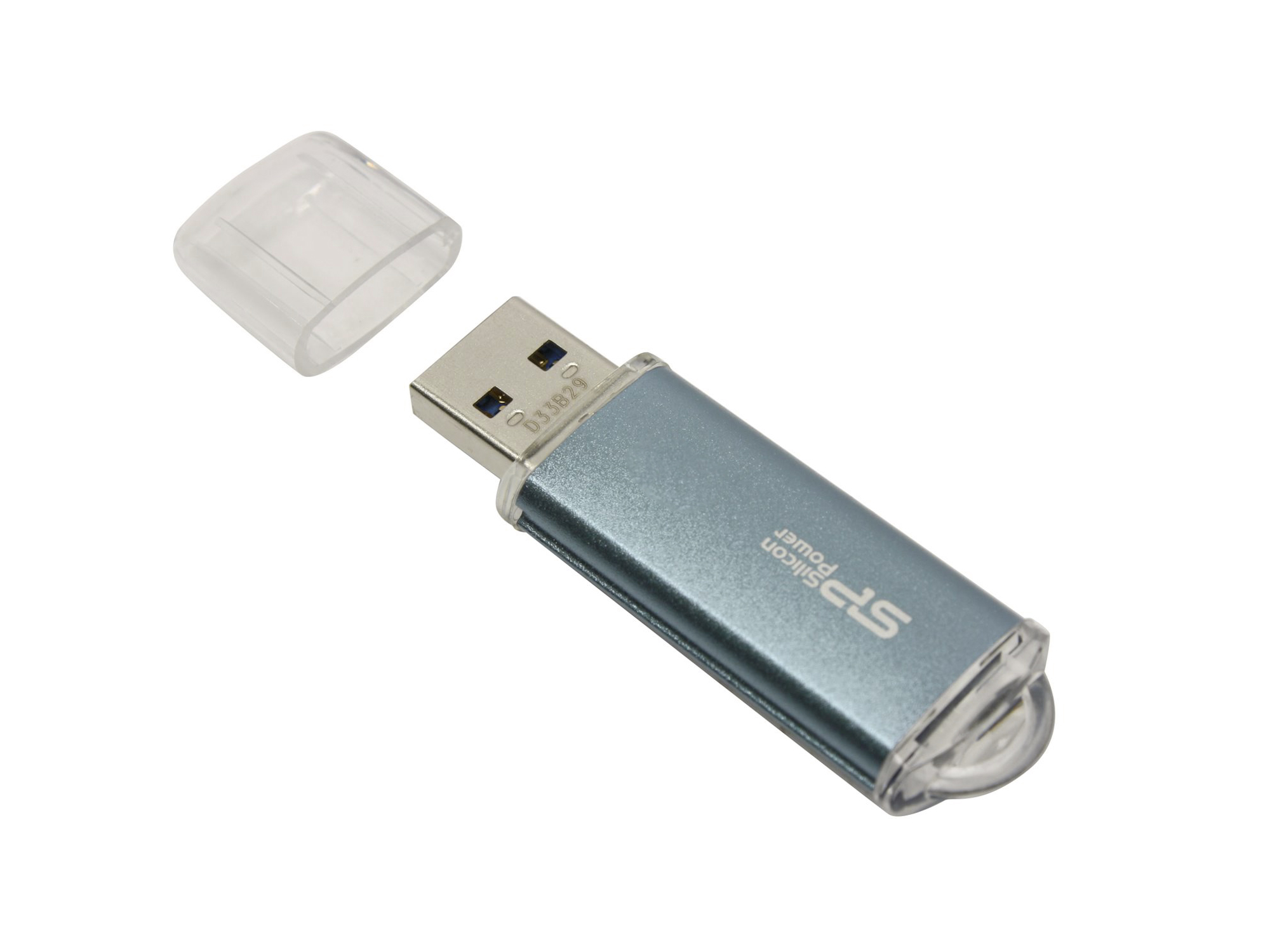 Флешка USB Silicon Power, Marvel M01 SP064GBUF3M01V1B, 64GB, Синий