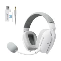 Беспроводные наушники Attack Shark L80 PRO White