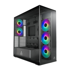 Корпус ATX midi tower Arctic Cooling Xtender ACPCC00023A, (без БП), черный