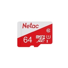 Карта памяти microSDXC 64GB, Netac P500 ECO, NT02P500ECO-064G-R
